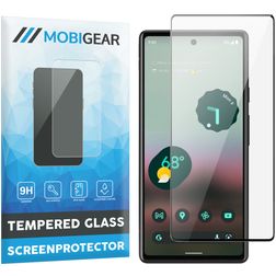 Mobigear Premium Google Pixel 7a Verre trempé Protection d'écran - Compatible Coque - Noir