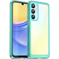 Mobigear Crystal Samsung Galaxy A16 Plastique rigide Coque arrière - Bleu