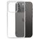 Mobilize Gelly Coque Transparente iPhone 14 Pro Coque arrière en TPU Souple - Transparent