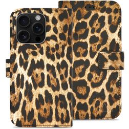 My Style Flex Wallet Housse iPhone 16 Pro Etui Porte-Monnaie - Wild Leopard