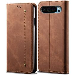 Mobigear Ranch Housse Google Pixel 9 Pro Etui Porte-Monnaie - Marron
