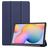 Mobigear Tri-Fold Coque Samsung Galaxy Tab S6 Lite Etui - Dark Blue