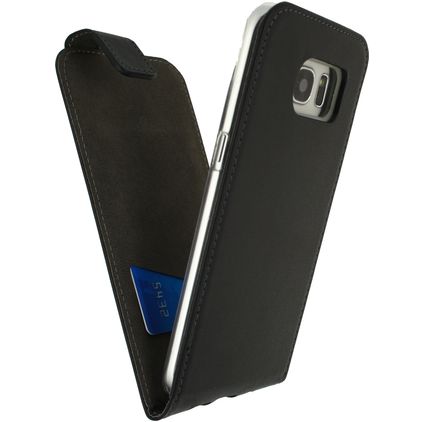 Mobilize Classic Gelly Samsung Galaxy S7 Edge Étui à rabat - Noir