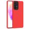 Mobigear Colors Coque Samsung Galaxy A73 Coque arrière en TPU Souple - Rouge