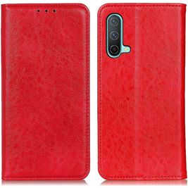 Mobigear Classic Elegance Housse OnePlus Nord CE Etui Porte-Monnaie - Rouge