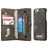 Caseme 008 Housse iPhone 6s Etui avec Coque Détachable Porte-Monnaie - Noir