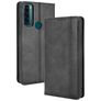Mobigear Sensation Housse TCL 20 SE Etui Porte-Monnaie - Noir