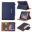 Mobigear Luxury Coque iPad 8 (2020) Etui + Porte-crayon - Bleu