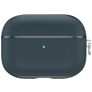 Valenta Snap Coque Apple AirPods Pro 1 Coque en Cuir Véritable - Bleu