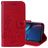 Mobigear Roses Housse iPhone XR Etui Porte-Monnaie - Rouge