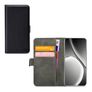 Mobilize Classic Gelly Wallet Realme GT 6 Étui Portefeuille - Noir