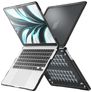 Mobigear Shockproof Pro MacBook Air 13 Pouces (2022-2026) Coque - Noir - Model A2681 / A3113 / A3240 / A3449