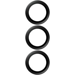 PanzerGlass Ceramic Hoops Samsung Galaxy S26 Plus Verre trempé Protection Objectif Caméra - Compatible Coque - Noir