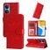 Mobigear Sunflower HONOR X7 Étui Portefeuille - Rouge