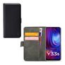Mobilize Classic Gelly Wallet Housse Vivo Y33s Etui Porte-Monnaie - Noir
