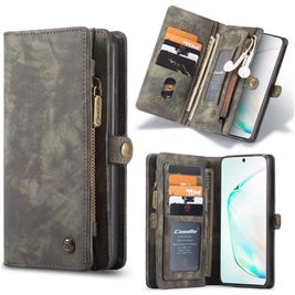 Caseme 008 Housse Samsung Galaxy S20 Etui avec Coque Détachable Porte-Monnaie - Noir