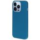 Mobiparts Coque iPhone 13 Pro Coque arrière en Silicone - Blueberry Blue