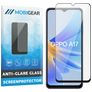 Mobigear Premium OPPO A17 Verre trempé Protection d'écran - Compatible coque - Noir