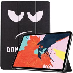 Mobigear Tri-Fold Coque iPad Air 5 (2022) Etui - Do Not Touch