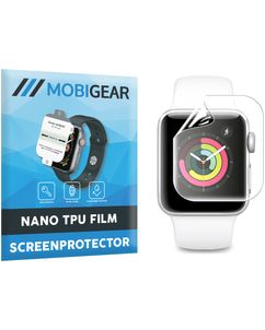Mobigear Apple Watch - 38 mm Hydrogel TPU Protection d'écran - Compatible coque