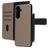 Mobiparts Samsung Galaxy A36 Coque Cuir véritable Étui 2en1 avec coque amovible Portefeuille - Taupe