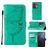 Mobigear Butterfly Housse OPPO Reno 8 5G Etui Porte-Monnaie - Vert