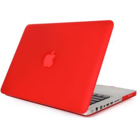 Mobigear Matte MacBook Pro 13 Pouces (2008-2012) Coque - Rouge - Model A1278