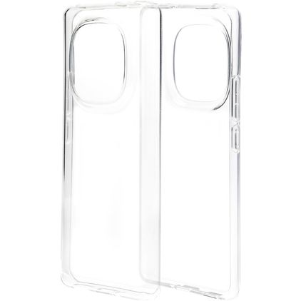 Mobiparts Classic Coque Transparente Xiaomi Redmi Note 14 Pro Plus Coque arrière en TPU Souple - Transparent
