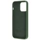 Mobiparts Coque iPhone 14 Pro Coque arrière en Silicone - Forest Green
