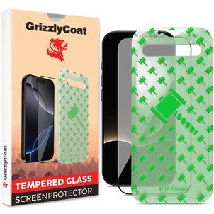 GrizzlyCoat Easy Align iPhone Air Verre trempé Protection d'écran - Compatible Coque + Cadre d'installation