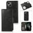 Mobigear Wallet Housse iPhone 15 Plus Etui avec Coque Détachable Porte-Monnaie - Noir