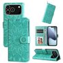 Mobigear Sunflower Housse iPhone 17 Pro Etui Porte-Monnaie - Vert