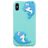 Mobigear Design Coque iPhone XS Max Coque arrière en TPU Souple - Dauphin