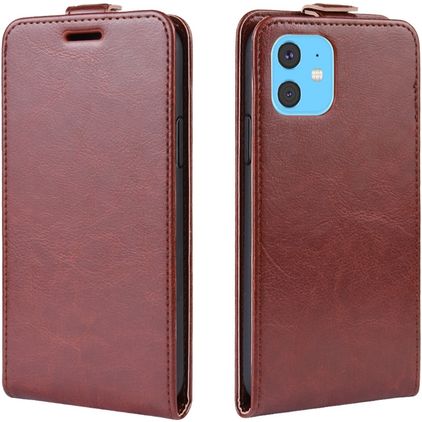 Mobigear iPhone 11 Étui à rabat - Marron