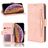 Mobigear Slide Wallet Housse iPhone 11 Etui Porte-Monnaie - Rose
