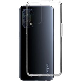 Mobiparts Classic Coque Transparente OPPO Find X3 Lite Coque arrière en TPU Souple - Transparent