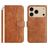 Mobigear S Line iPhone 17 Pro Étui Portefeuille - Marron