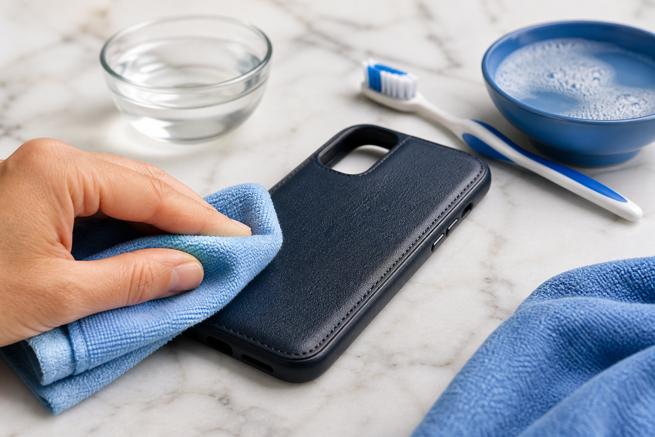 Nettoyer une coque similicuir? Voici comment faire
