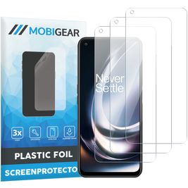 Mobigear OnePlus Nord CE 2 Lite 5G Protection d'écran Film - Compatible Coque (Lot de 3)