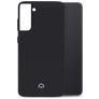 Mobilize Rubber Gelly Coque Samsung Galaxy S21 FE Coque arrière en TPU Souple - Matt Black