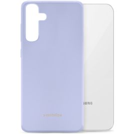 Mobilize Rubber Gelly Coque Samsung Galaxy S23 FE Coque arrière en TPU Souple - Pastel Purple