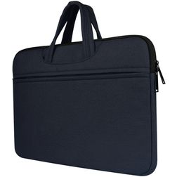 Mobigear Oxford Sacoche Ordinateur portable 13 - 14 Pouces Sacoche ordinateur + Poignée - Bleu Marin