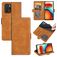 Mobigear Slim Magnet Housse POCO X3 GT Etui Porte-Monnaie - Cognac