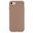 Mobigear Colors Coque iPhone SE (2020) Coque arrière en TPU Souple - Marron