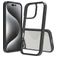 Mobigear Crystal Coque iPhone 16 Pro Coque arrière Rigide - Noir