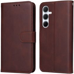 Mobigear Wallet Housse Samsung Galaxy A36 Etui Porte-Monnaie - Marron