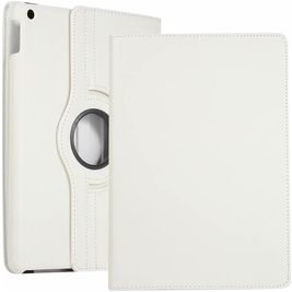 Mobigear DuoStand Coque iPad 7 (2019) Etui Rotatif - Blanc