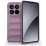 Mobigear Bumpy Coque Xiaomi 15 Pro Coque arrière en TPU Souple - Violet