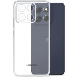 Mobilize Gelly Case Coque Transparente Motorola Moto G86 Coque arrière en TPU Souple - Transparent