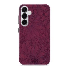 MIO Coque Samsung Galaxy S26 Plus MagSafe Coque arrière Rigide - Berry Blooms
